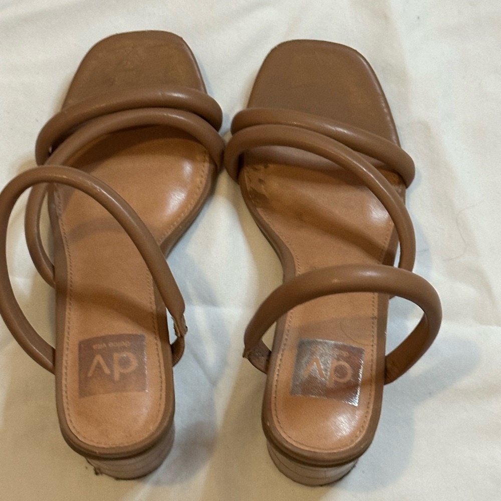 Dolce Vita Brown Strappy Sandals